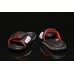 Unisex Air Jordan Hydro III Retro All Black Red White Sandals